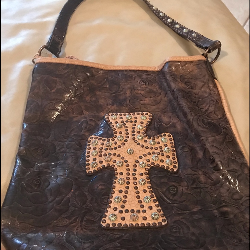 Double J saddle hand made ladies bag